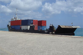 Liner service Aruba to Curacao